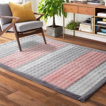 루마인홈 극세사 프린트 카페트 100x150cm (반평)