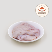 국내산 생 오리껍질 1kg 냉동 오리껍데기