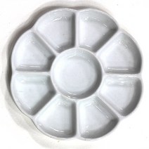 채색접시 대 (지름 20cm)