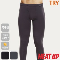 트라이 남성 히트업 플러스타이즈 F31 내복 내의 발열