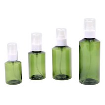 단단한 PP재질 펌프형 뚜껑 그린 공병, 1개, 150ml
