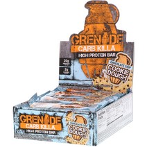 Grenade Carb Killa 고단백질 바 초콜릿 칩 쿠키 도우 12개 각 2.12 oz (60 g)