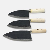 무쇠닭칼 16cm 18cm 20cm 막칼 뼈칼 데마 식도 대장간 정육칼 육류칼 고기와함께, 16cm (소)
