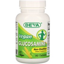 데바 비건 글루코사민 500mg 타블렛, 90개입, 1개