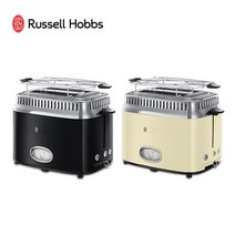 러셀홉스 토스터기 레트로 RH-2168 시리즈, 크림베이지 RH-2168C