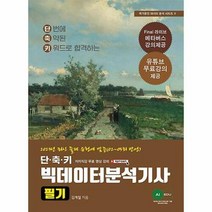 공부서점 2023 단·축·키 빅데이터 분석기사 필기, 단품없음