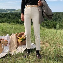 겟잇미 스판 도톰 데일리 슬림 팬츠 .겟잇미