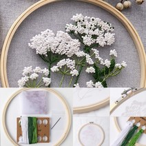 DIY 프랑스자수 패키지(들꽃) 생활자수 자수쇼핑몰