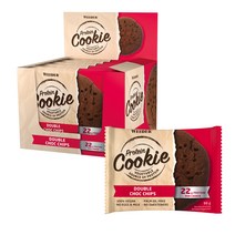 WEIDER PROTEIN 웨이더 프로틴 쿠키, 1박스, 더블초코칩스