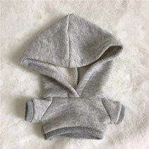 무속성솜인형 무속성인형 아이돌인형 수제 수제 인형 옷 회색 까마귀 봉제 인형 복장 완구 아기 인형 액세서리 363, 20cm