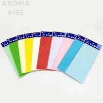 결혼식봉투 A4무지봉투 6매 색랜덤 THCO13