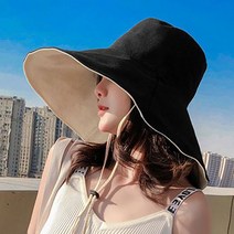[여름보넷] 팸드님 키라 페이퍼 보넷 여성 여름 끈 벙거지 모자