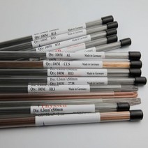 용접봉 알루미늄 스텐 텅스텐 CU90 P20 H13 NAK80 S136 S136H SKD11 SKD61 레이저 다이 수리 용 냉간 용접 와이어 핫 작업 몰딩 필러, 0.6mm 200pcs, model H13