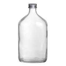 납작 유리병500ml 1박스36개 과일청, 밤비쿠팡 본상품선택