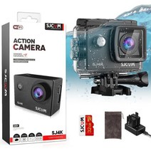 SJCAM SJ4000 액션 카메라 4K30fps WiFi 40MP UHD, SJ4K WIFI