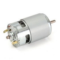 775 모터 DC 12V 24V 더블 볼 베어링, 07 15000_02 24V