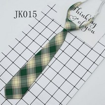 Lazy JK Ties Women Plaid Neck Tie Girls Japanese Style for Jk Uniform 귀여운 넥타이 체크 무늬 유니폼 학교 액세서리