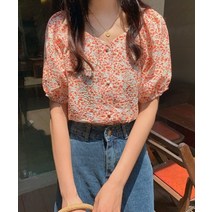 (무배세일 당일발송)콩단추 블라우스(2C)