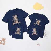 모녀커플룩 아기랑 엄마아기 아이와 엄마랑딸 커플룩 여름 엄마와 나 티셔츠 세트 키즈 패밀리 매칭 복장