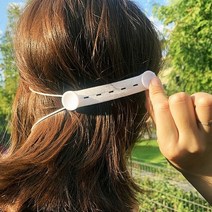 [KT알파쇼핑]마스크 귀걸이 스트랩 귀안아픈 밴드 이어가드 걸이, 쿠팡 블루스토어 블랙, 쿠팡 블루스토어 본상품선택