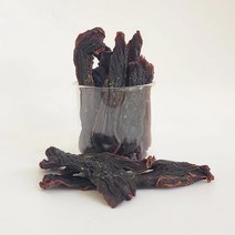 댕댕주방 ﻿애견 강아지 수제간식 말고기 육포 간식 노견 저알러지 수제간식, 대용량 100g