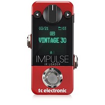 TC Electronic 캐비닛 시뮬레이터IR 로더 Hi-Reso 컬러 디스플레이 Celestion 공식 IR 탑재 어쿠스틱 IR 탑재 자유롭게 로드 가능한 99의 IR 슬롯 컴팩트 사이즈 IMPULSE IR LOADER