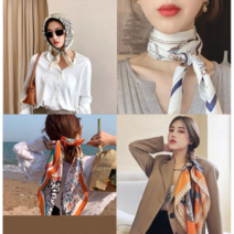아셀 데일리 실크스카프 1+1