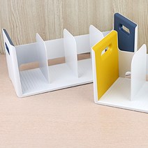 책상 정리 선반 사무실 책상 꾸미기 책정리대, 옐로우, 1개
