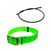 교체 추적 칼라 안테나 + 칼라 스트랩 garmin astro 320 220 dc30 dc40 dc50 t5 tt10 tt15 t5mini gps 칼라, 초록