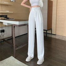 위위브렌 여성용 소프트 쿨링 바지 와이드 팬츠