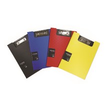 알에스씨 투톤레포트화일 LAP-50 발포3 PP투톤 A5 흑색 795058 - 파일철 화일바인더 인덱스화일 클립화일, [4067750]흑색