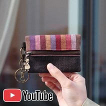 바이핸즈 유튜브 영상제공 퀼트 diy키트 패키지 소품 - 간편카드지갑 2, 1개