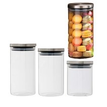 분쇄 원두 커피 보관 캐니스터 밀폐 보관통 용기 원두통 분유통 분유 단백질 파우더 프로틴, 900ml