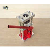 농업용 유압 자키 파이프 고압 찍는 압착기 산업용 호스 기계, 13mm ~ 24mm 보어(이빨 8개)