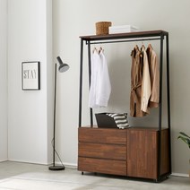 규수방 라프텔 튼튼한 철제 이동식 행거 선반 서랍행거 옷걸이 시스템 드레스룸 행거 600 800 1200, 1200mm, 3단이동식행거