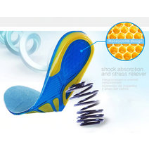 발보호 스포츠 젤 실리콘 인솔 스포츠깔창 270mm, 단품