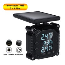 타이어 공기압 압력 센서 tpms 경보장치 측정기 usb solar 오토바이 moto 모니터링 시스템 motorbike motor bike scooter tmps with 2, 협력사