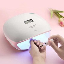 네일아트 UV 램프 경화기 큐어링 기계 휴대용 패디 코팅기, sun7-배터리x