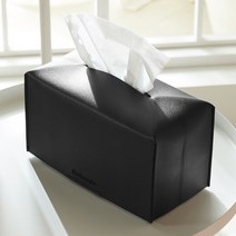 레피나도 모던한 사각 휴지 커버 곽티슈 케이스 미니 각티슈, CTL-블랙티슈커버