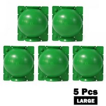 새로운 5pcs 식물 응원 공 식물 뿌리 성장 상자 접목 응원 성장 상자 사육 케이스 정원 5812cm, 5pcs D-12cm 녹색