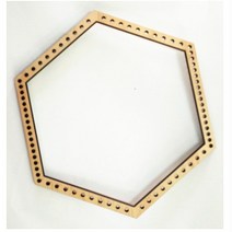 입문용 베틀 간이 담요 편직기 DIY 핸드메이드 자수틀 초보자 손뜨개 키트, 다각형담요 편직기 라지 34*30CM