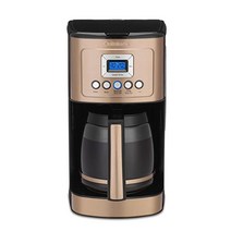 쿠진아트 커피 메이커 머신 PerfecTemp 14Cup 7315, 14 Cup Glass Carafe_Copper | S
