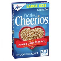 Cheerios 치리오스 아침식사대용 프로스트 시리얼 470G, 1개