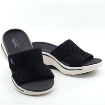 스케쳐스 발편한 여성 슬리퍼 고워크 아치핏 샌들 SP0WSCDM011