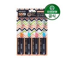 유한양행 [본사직영] 유한덴탈케어 더블에스나인 초극세모 칫솔 4입, 1개