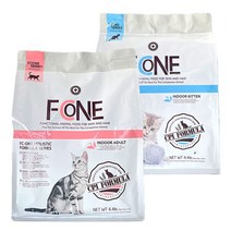 [기타브랜드] FC-ONE 프리미엄 고양이 사료 2kg 2종, 선택:인도어키튼, 상세 설명 참조, 상세 설명 참조