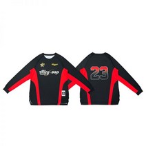 루즈핏 박시 티셔츠 레이싱 힙합 팀복 오토바이 Madhoops 속건 통기성 프리스비 슈팅 슈트 트레이닝 축구 No. 23