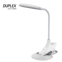 시력보호 LED 집게형 스탠드 눈부심방지 학습용 독서실 학교 책상 공부방 침대 탁상 스탠드 DP-330LS