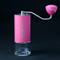 코만단테 커피원두 그라인더 휴대용 핸드 그라인딩 커피 수동 핸드 그라인더, 로즈 레드, free