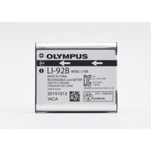Olympus LI-92B TG6 카메라 배터리 tg4/tg5/tg6 일반 tg-6카메라 배터리